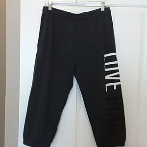 Fleece Capri Pant
